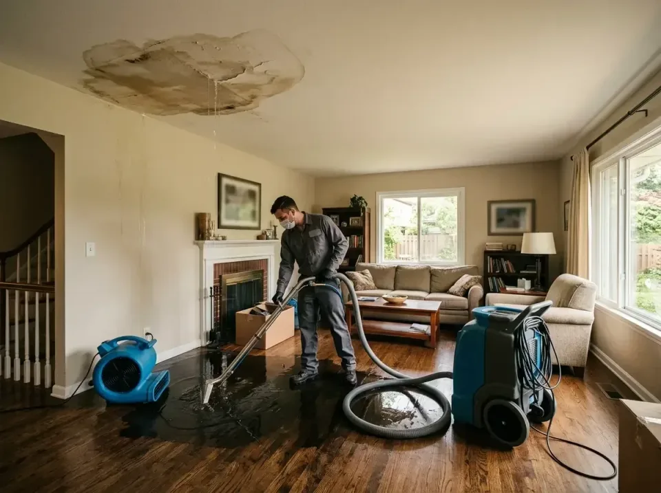attic-pipe-burst-ceiling-drip-008 — frequently asked questions, Water Damage Restoration & Carpet Care in Inver Grove Height…